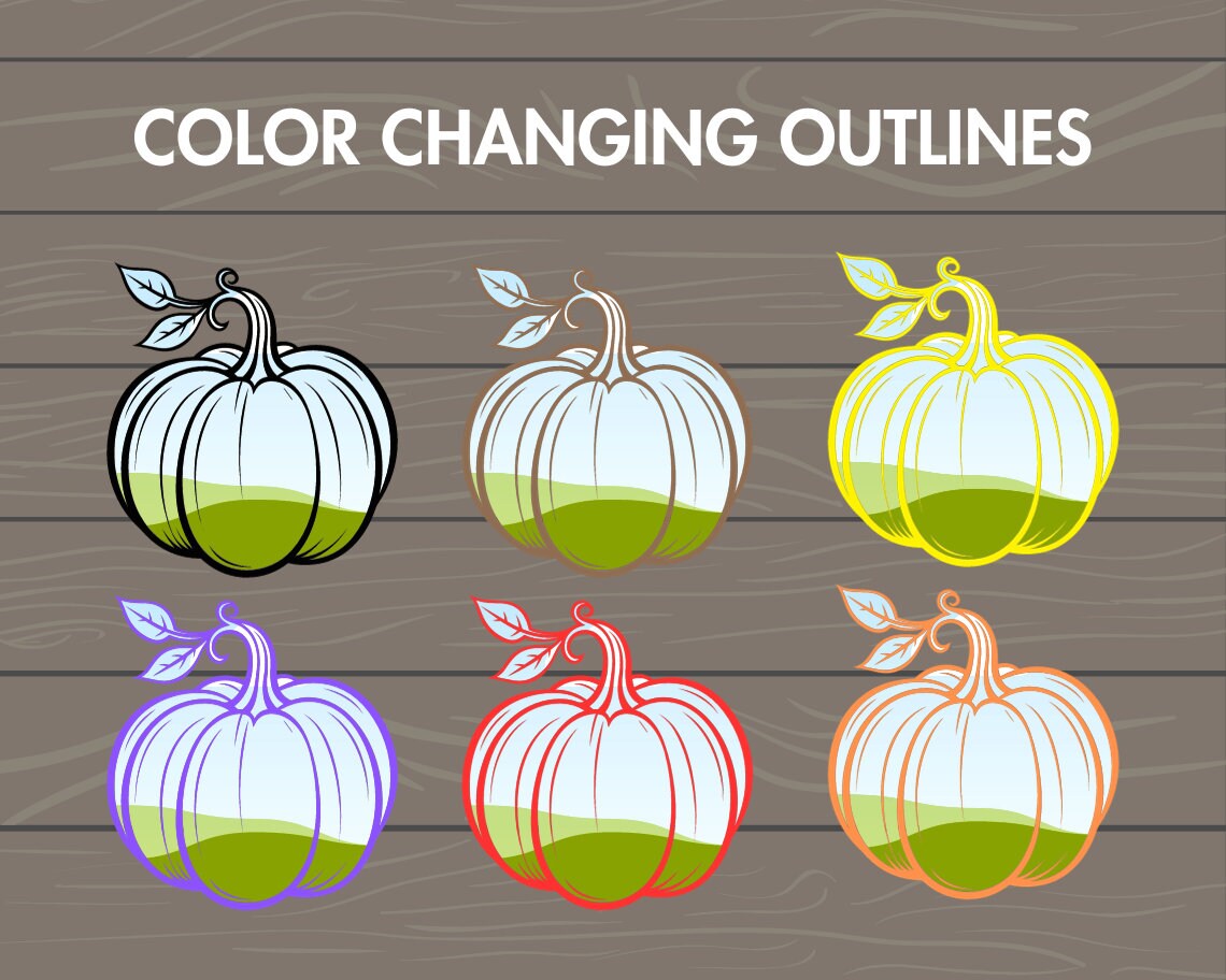 Pumpkins Canva Frames, Drag and Drop Canva Templates, Fall Halloween Spooky Season, Editable Canva Template, Fillable Pumpkin Mockups