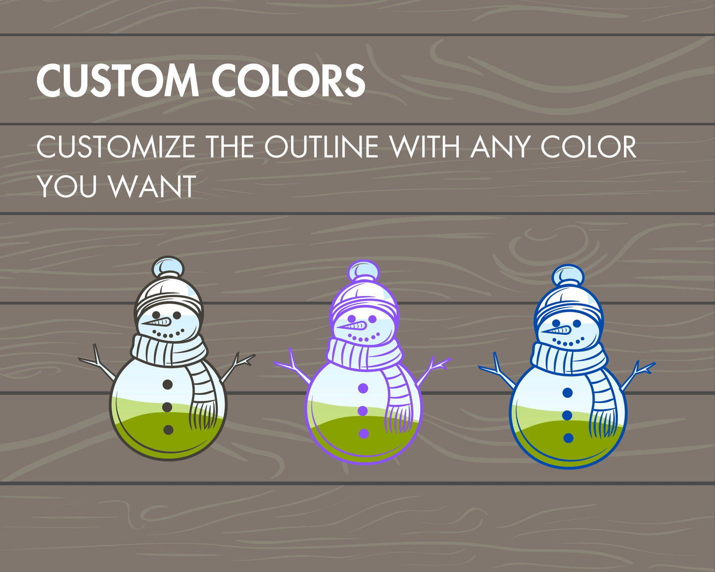 Design Your Own Snowman on Canva, Editable Christmas Snowman Template, Drag and Drop Canva Frames, Snowman Silhouettes, Holiday Winter PNG