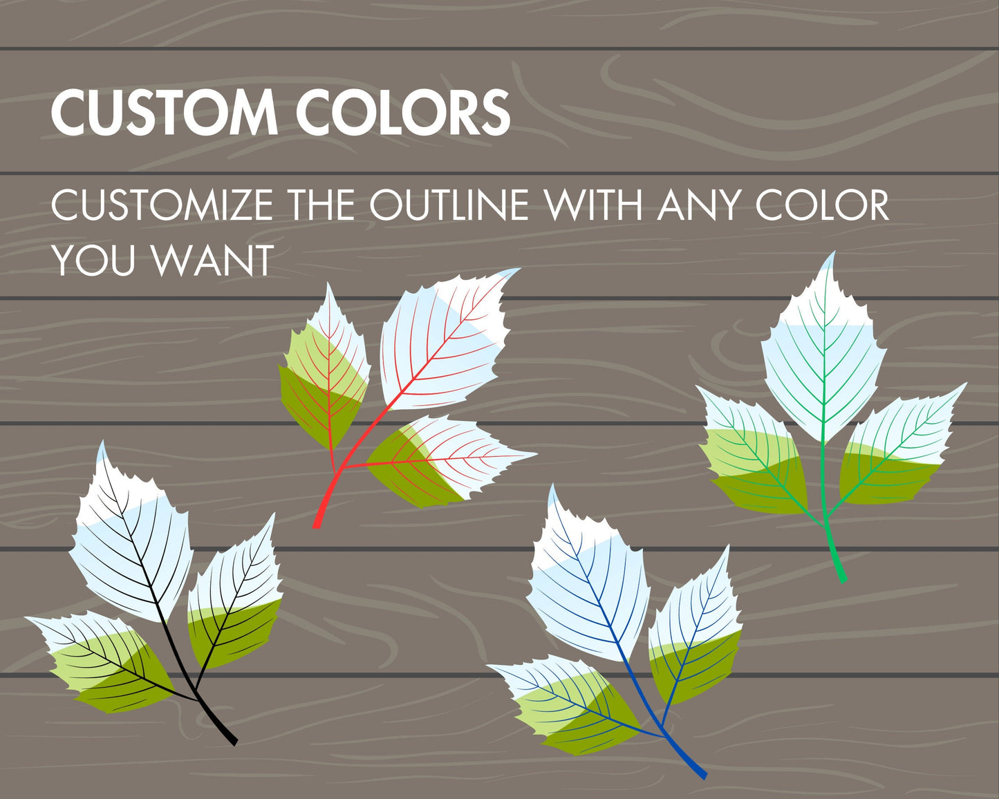 fall leaves canva frames
