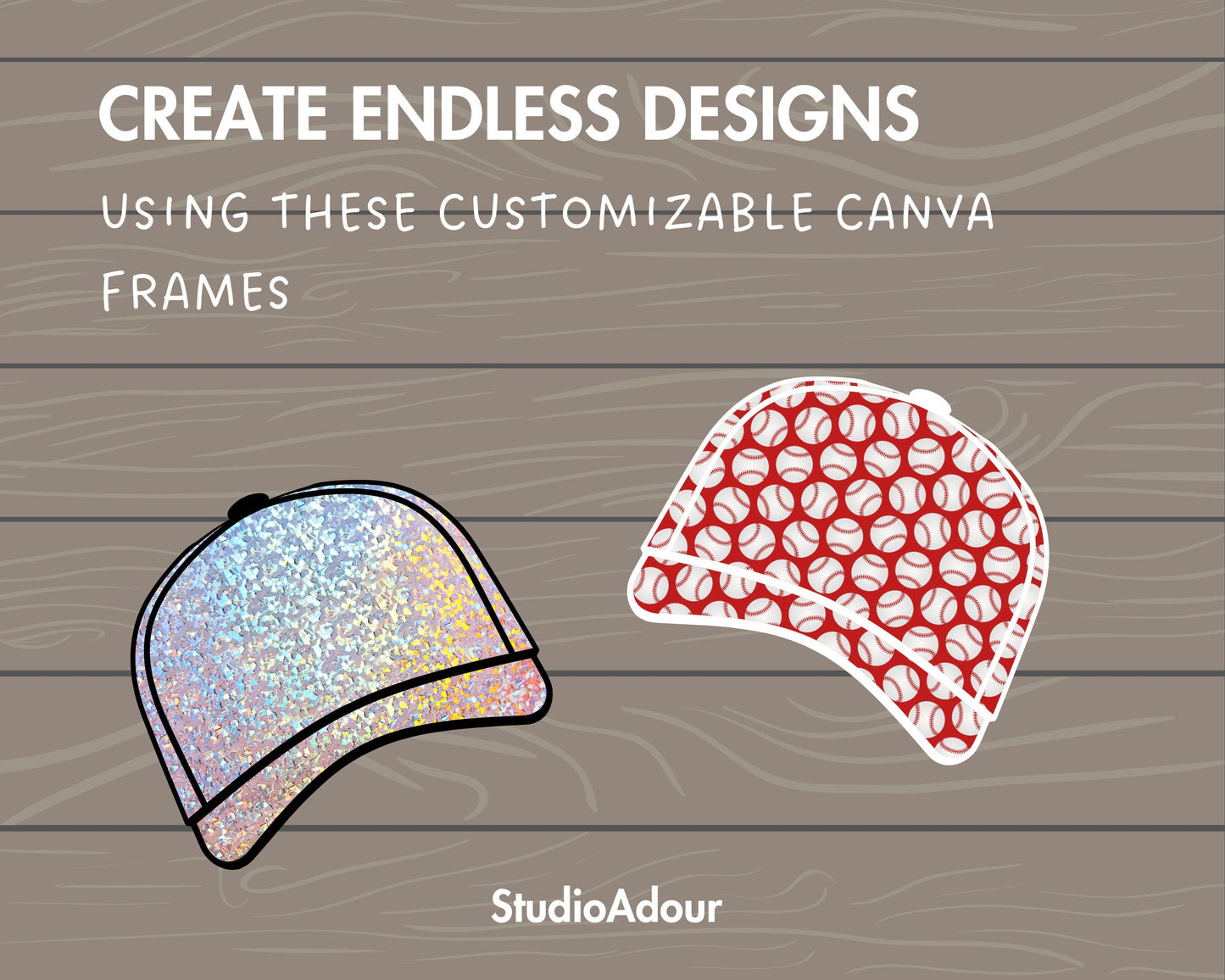 Design Your Own Baseball Cap Canva Frames, Baseball Cap Canva Template, Drag and Drop Photo, Baseball Cap Clipart, Snapback Hat, Sport Hat