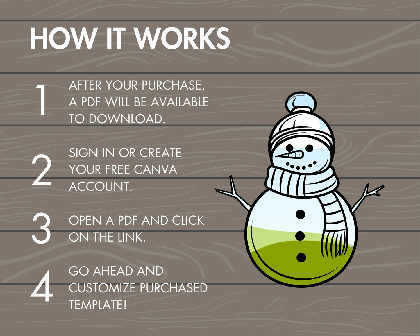 Design Your Own Snowman on Canva, Editable Christmas Snowman Template, Drag and Drop Canva Frames, Snowman Silhouettes, Holiday Winter PNG