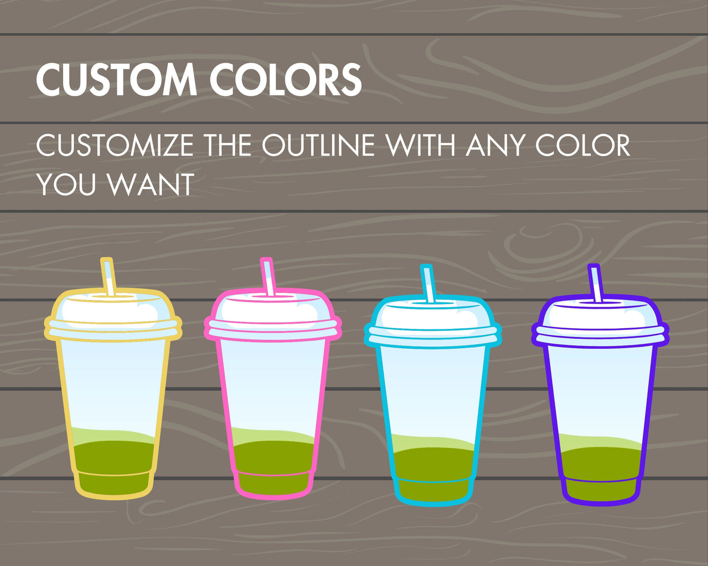 Design Your Own Coffee Cold Cups on Canva, Coffee Lover Canva Template, Drag and Drop, Coffee Canva Frames Bundle, Hot Cup, Starbucks Cup