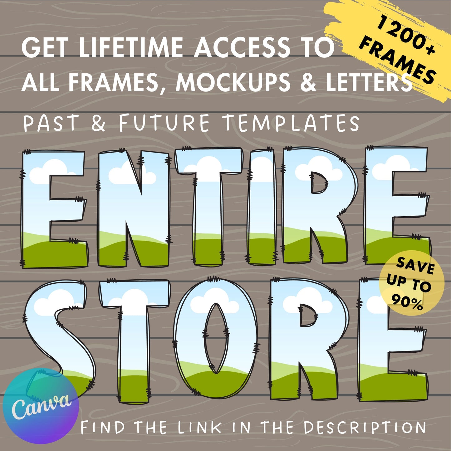Design Your Own Bookmarks, Editable Bookmark Canva Template, Canva Frames Bundle, Drag and Drop Photo, Bookmark Printable, Silhouette