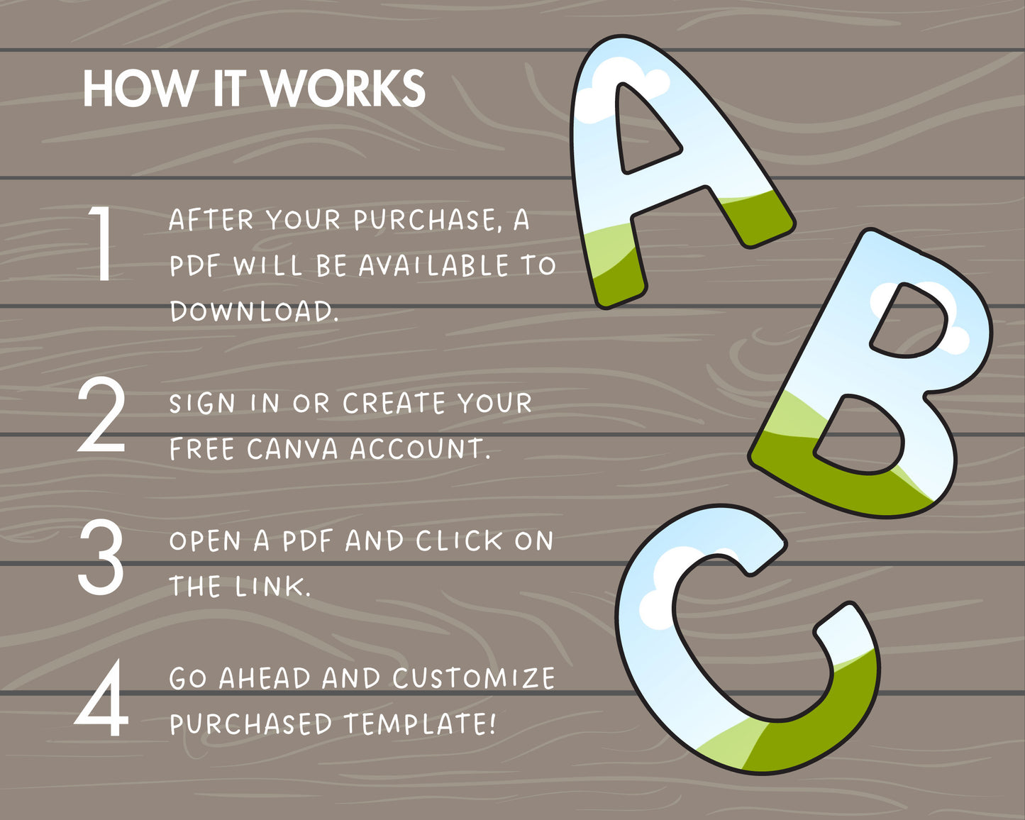 Design Your Own Doodle Letters on Canva, Doodle Alphabet Canva Template, Drag and Drop Letters, Editable Hand Drawn Letters, Canva Frames
