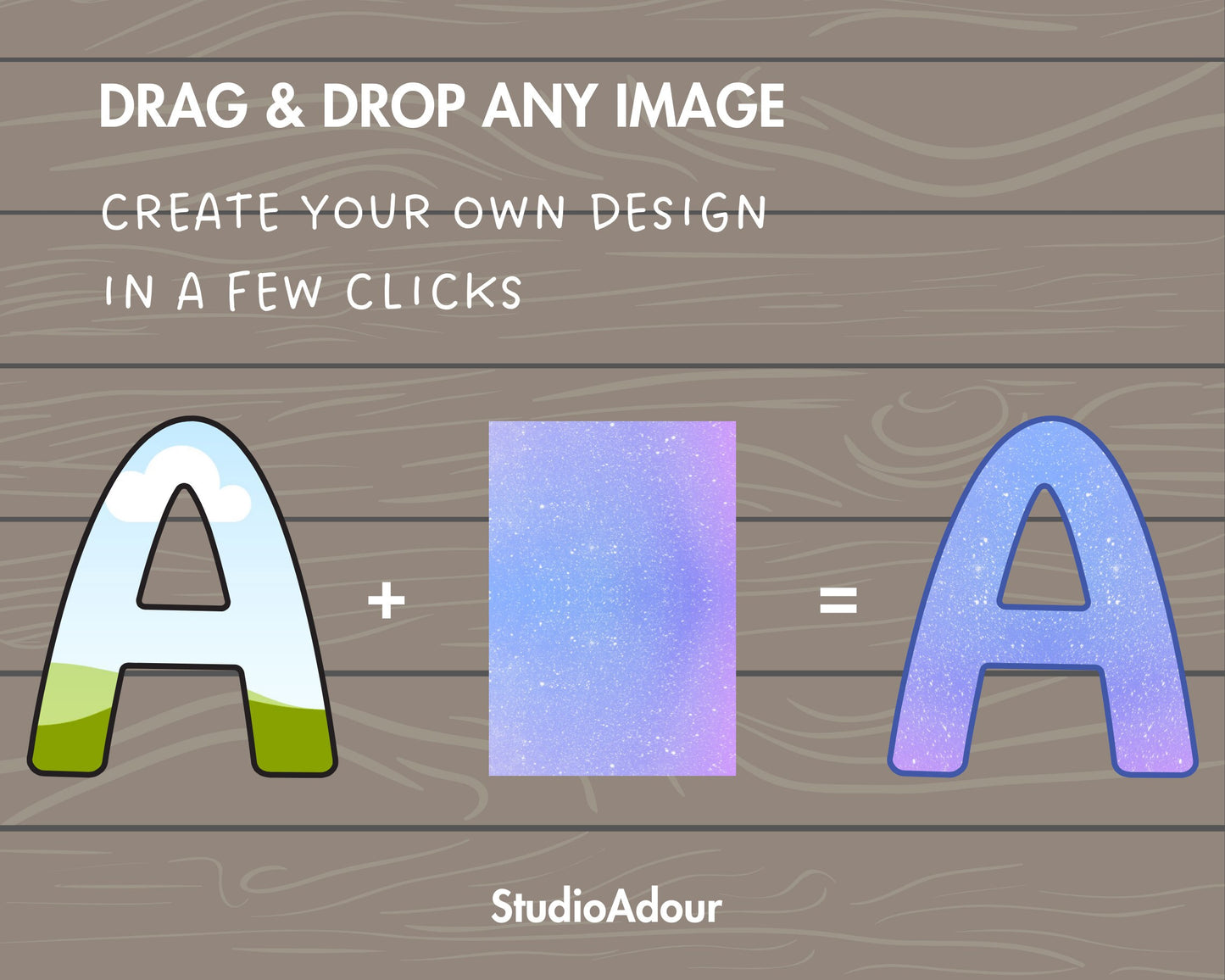 Design Your Own Doodle Letters on Canva, Doodle Alphabet Canva Template, Drag and Drop Letters, Editable Hand Drawn Letters, Canva Frames