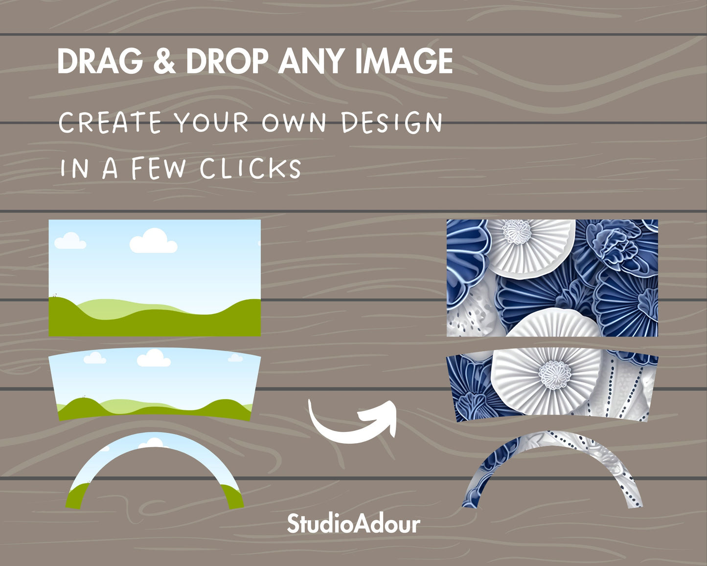 Design Your Own 40oz Tumbler Wrap, Quencher Tumbler Canva Template, Drag and Drop, Sublimation Design, Tumbler Sublimation Template, 40oz