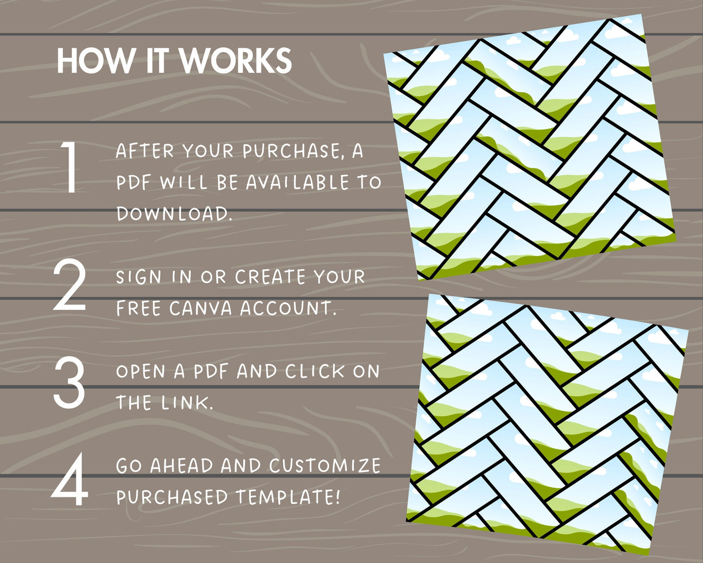 Design Your Own Herringbone Burst Tumbler Template, 20oz Straight Skinny Tumbler Canva Template, Drag and Drop, Seamless Skinny Tumbler Wrap