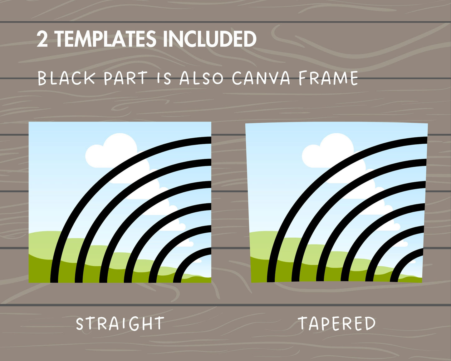 Stripes Tumbler Editable Canva Template, 20oz Skinny Tumbler Wrap, Drag an Drop PNG, Burst Tumbler Template, Straight & Tapered Wrap