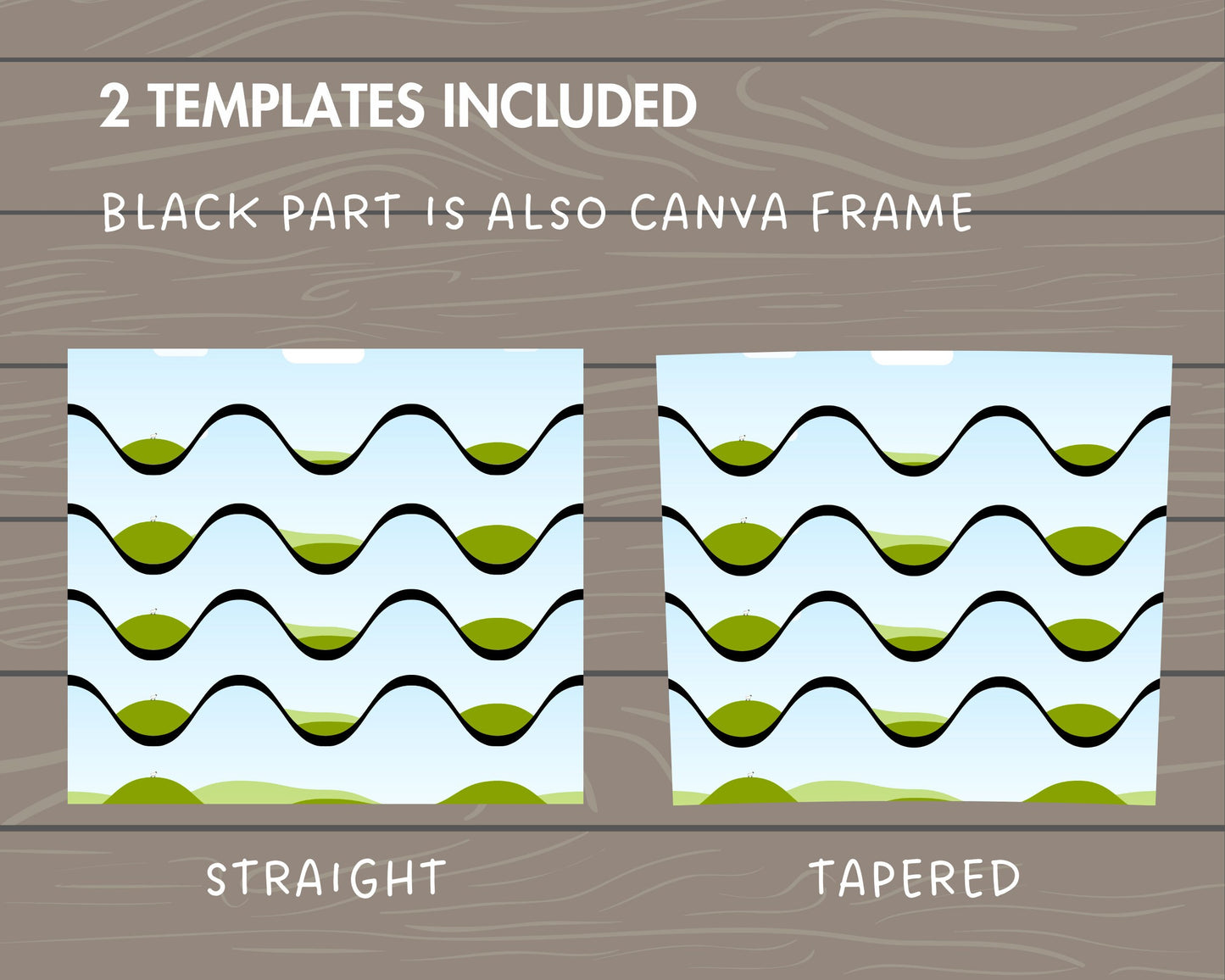 Design Your Own Waves Burst Tumbler Template, 20oz Straight Skinny Tumbler Canva Template, Drag and Drop, Wavy Seamless Tumbler Wrap