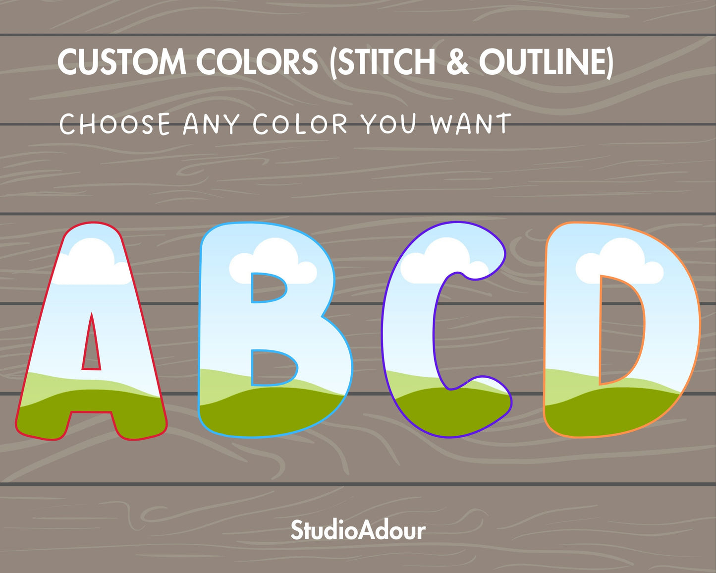 Design Your Own Doodle Letters on Canva, Doodle Alphabet Canva Template, Drag and Drop, Editable Canva Font, Canva Frames Bundle, Letter PNG