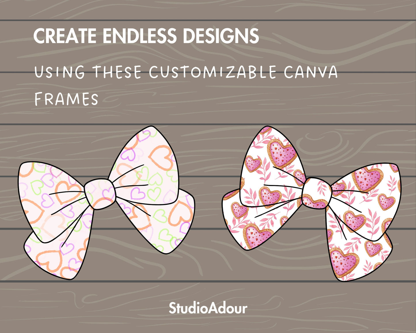 Design Your Own Baby Bundle on Canva, Newborn Canva Template, Drag and Drop, Canva Frames Bundle, Baby Footprints, Baby Clipart, Baby Shower