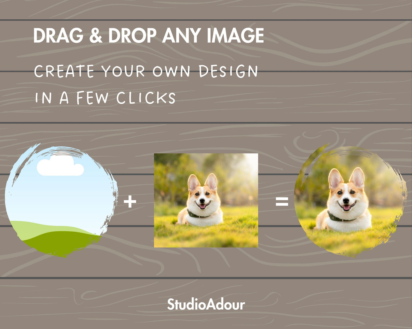 Design Your Own Bleach Effect Canva Frames, Distressed Edge Canva Template, Drag and Drop, Editable Canva Shapes, DIY Brush Stroke Frames