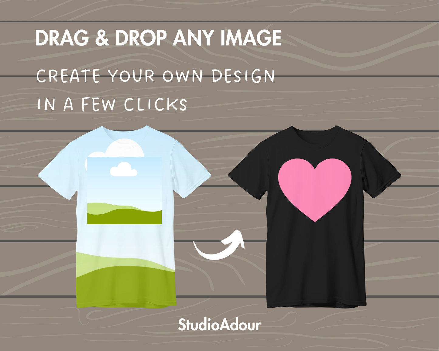 T-shirt Canva Mockup, Tshirt Canva Template, Easy Drag and Drop, Realistic Canva Mockup, Realistic Shirt Canva Mockup, Custom Color T-shirt