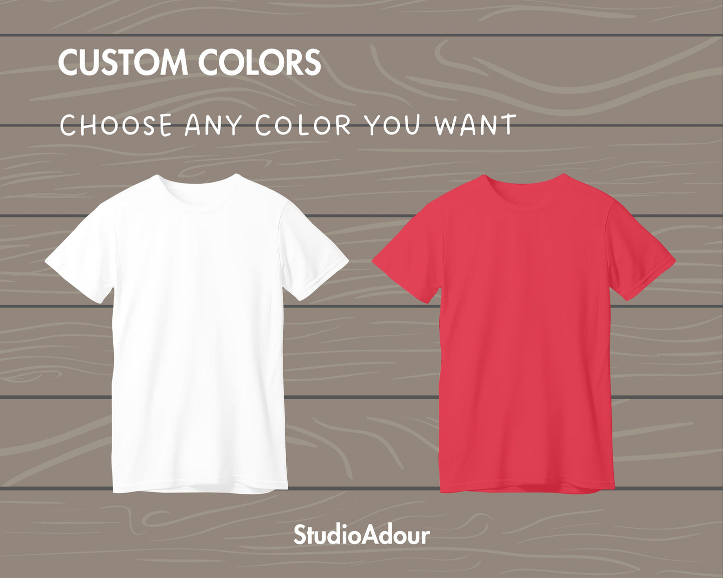T-shirt Canva Mockup, Tshirt Canva Template, Easy Drag and Drop, Realistic Canva Mockup, Realistic Shirt Canva Mockup, Custom Color T-shirt