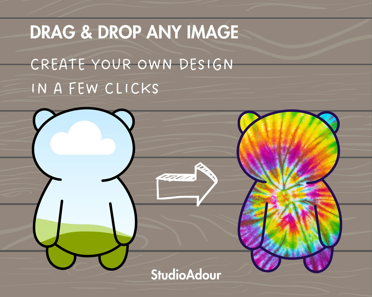 Design Your Own Teddy Bear Canva Frames, Cartoon Bear Templates, Drag and Drop, Editable Bear, Teddy Bear Clipart, Teddy Bear Silhouette