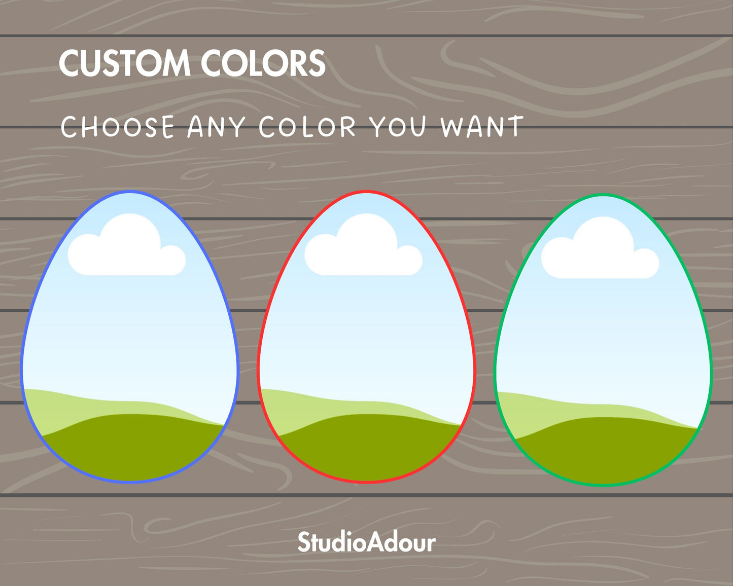 Design Your Own Easter Egg on Canva, Easter Egg Canva Template, Drag and Drop, Canva Frames Bundle, Happy Easter, Easter Bunny, Clip Art