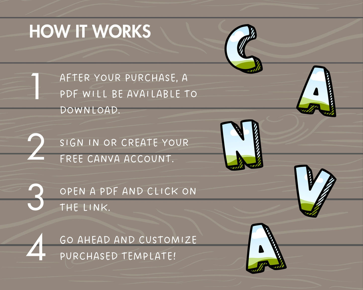 Design Your Own Chalk Alphabet on Canva, Doodle Letters Canva Frames Bundle, Editable Canva Letters Template, Drag and Drop, Handwritten