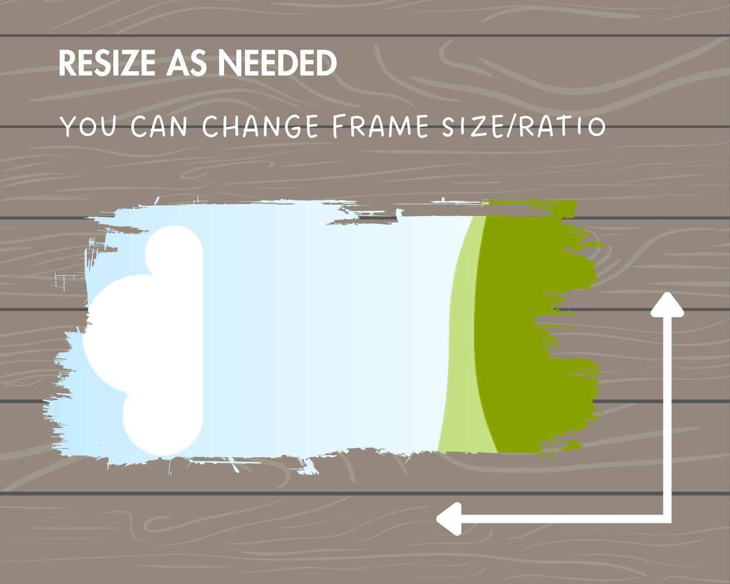 Design Your Own Bleach Effect Distressed Edge Canva Frames, Grunge Pages Canva Template, Editable, Photo Collage, Grunge Frames Bundle
