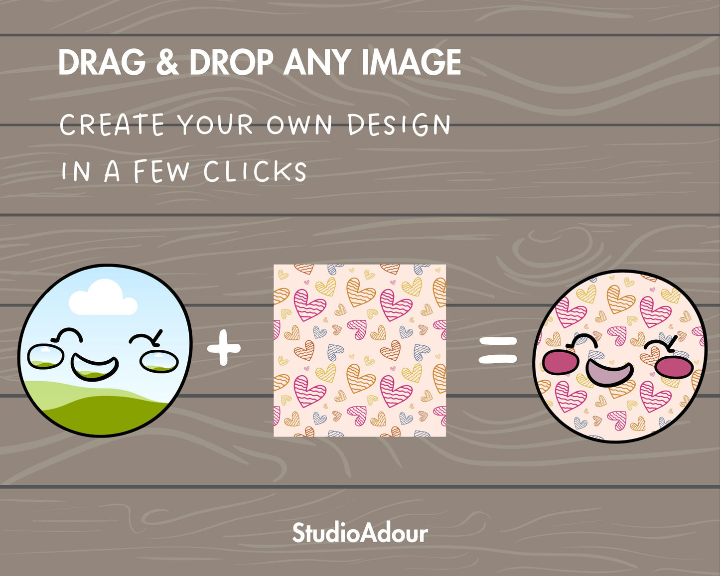 Design Your Own Smiling Sun Canva Frames, Happy Summer Sunshine Canva Template, Editable Cute Sun, Canva Frames Bundle, Beach Day Sun