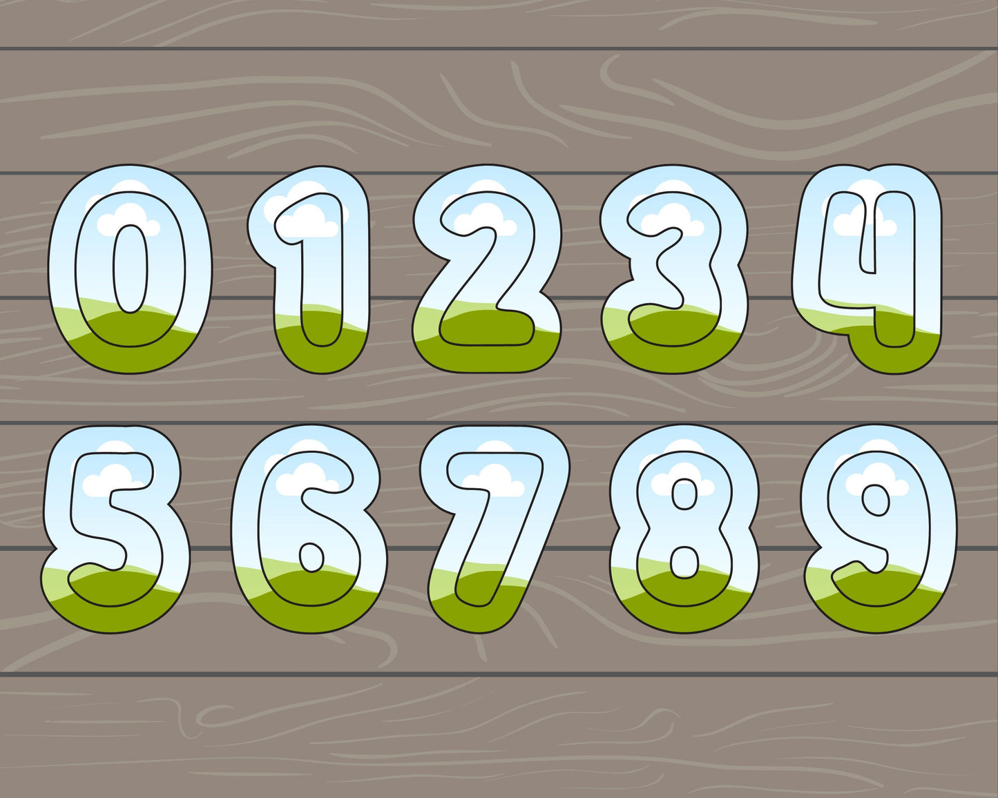 Design Your Own Uppercase Letters & Numbers Canva Frames, Doodle Alphabet Canva Template, Easy Drag and Drop, Sublimation Design Letters PNG