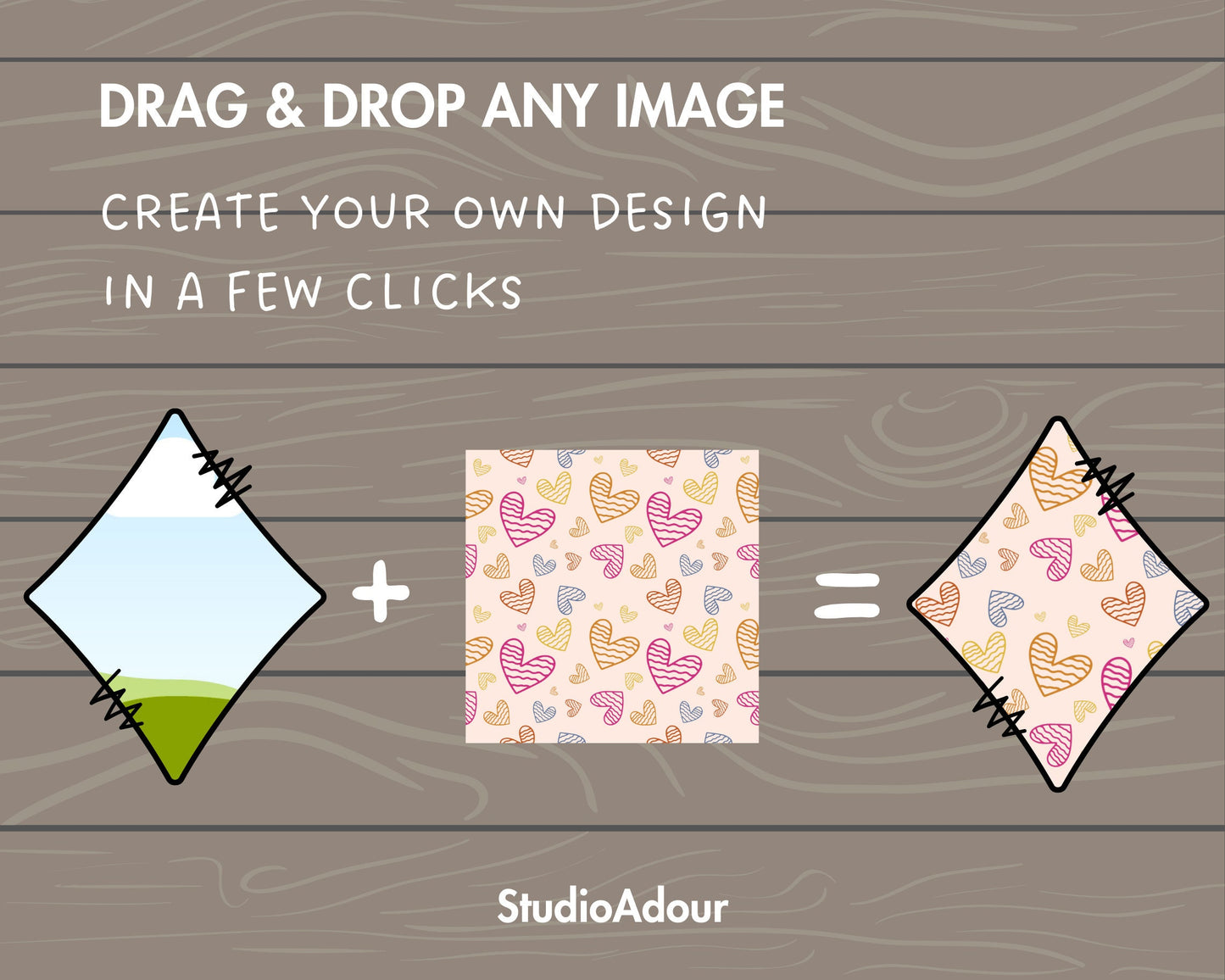 Design Your Own Playing Cards Symbols Canva Frames, Card Game Symbols Canva Template, Drag and Drop, Doodle Card Symbols, Playing Card Suit