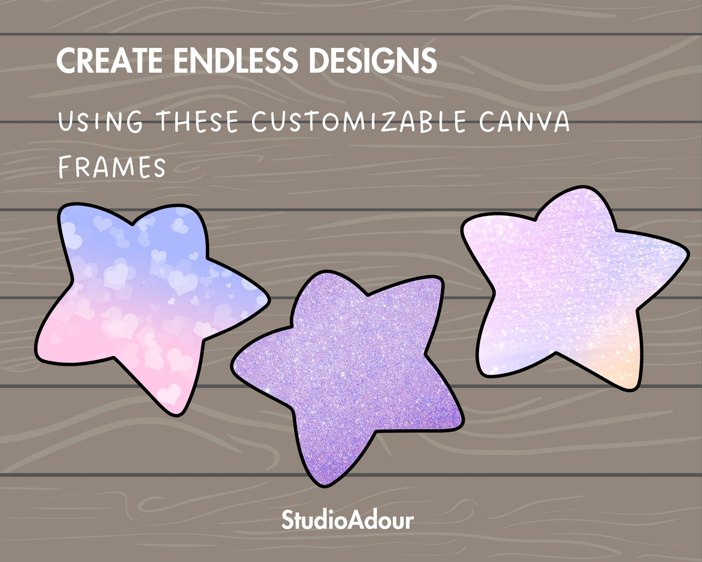 Design Your Own Chat Bubble Canva Frame, Editable Text Bubble Template, Canva Frames Bundle, Drag and Drop, Cartoon Chat Clouds, Comic Text