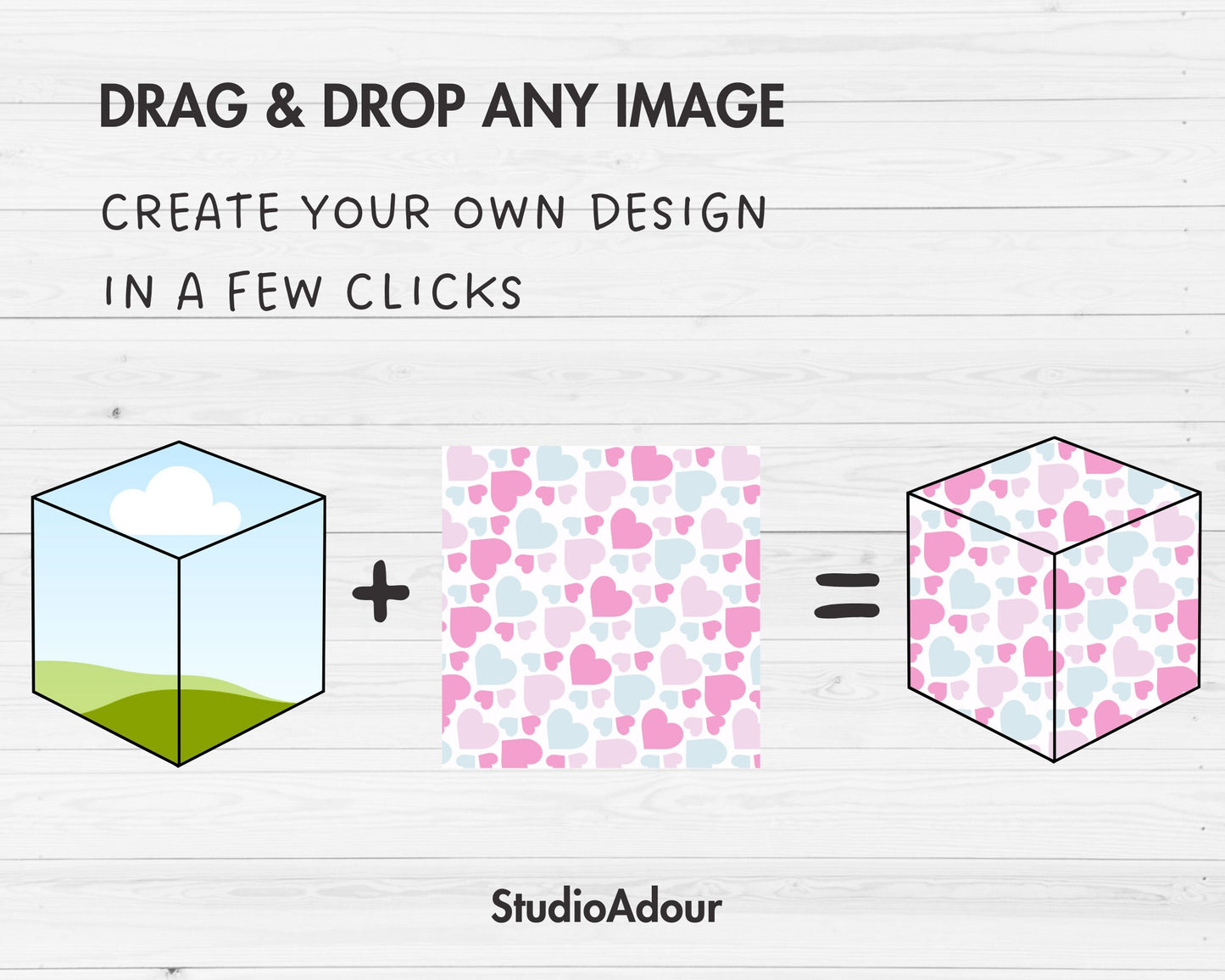 Design Your Own Cube Canva Frames, 3D Cube Canva Template, Geometric Canva Frames, Square Outline, Block Shapes, 3D Box, Sublimation Design