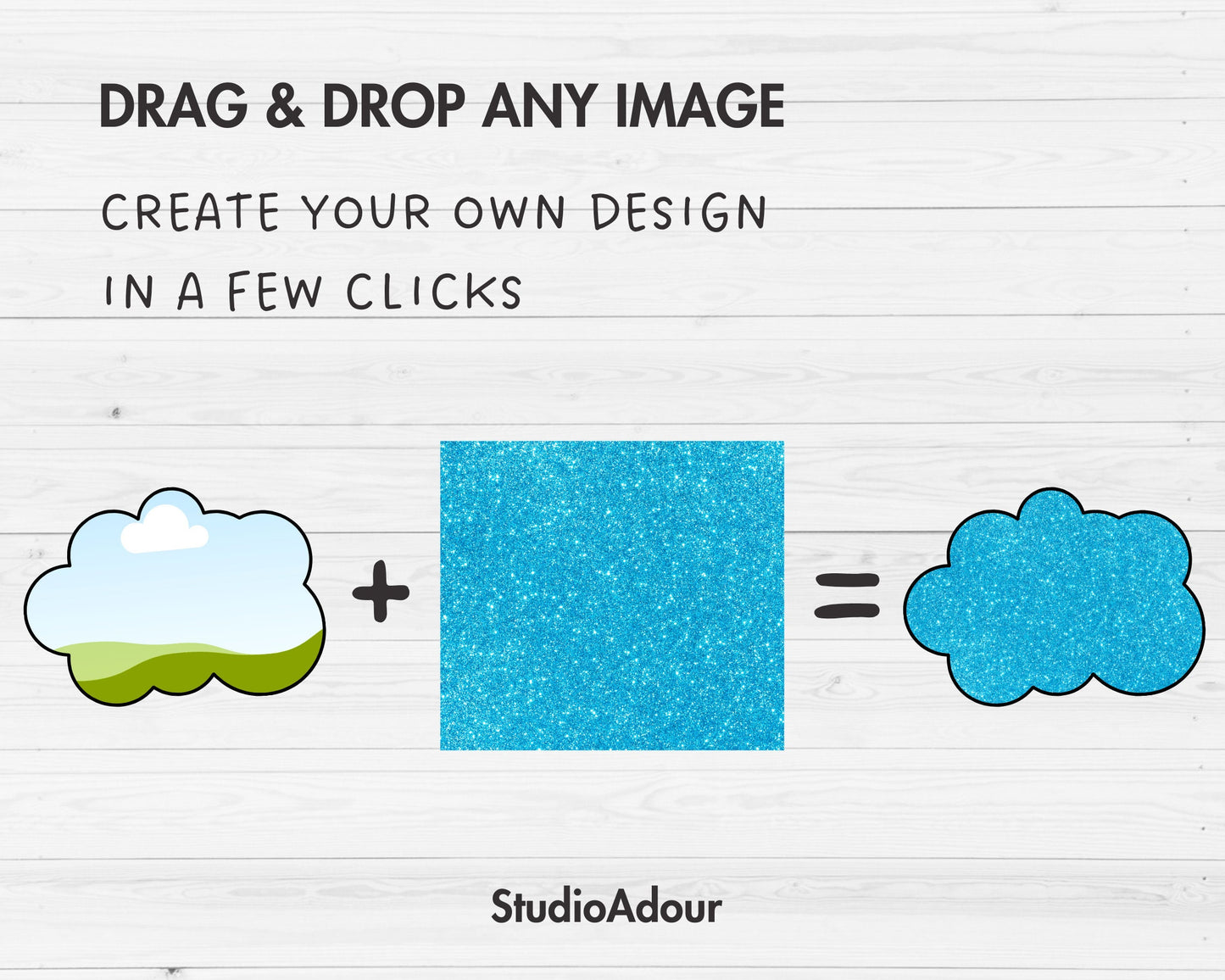Design Your Own Clouds Canva Frames, Cloud Canva Templates, Drag and Drop Photo, DIY Clouds, Clouds Clipart, Fluffy Clouds, Cartoon Cloud