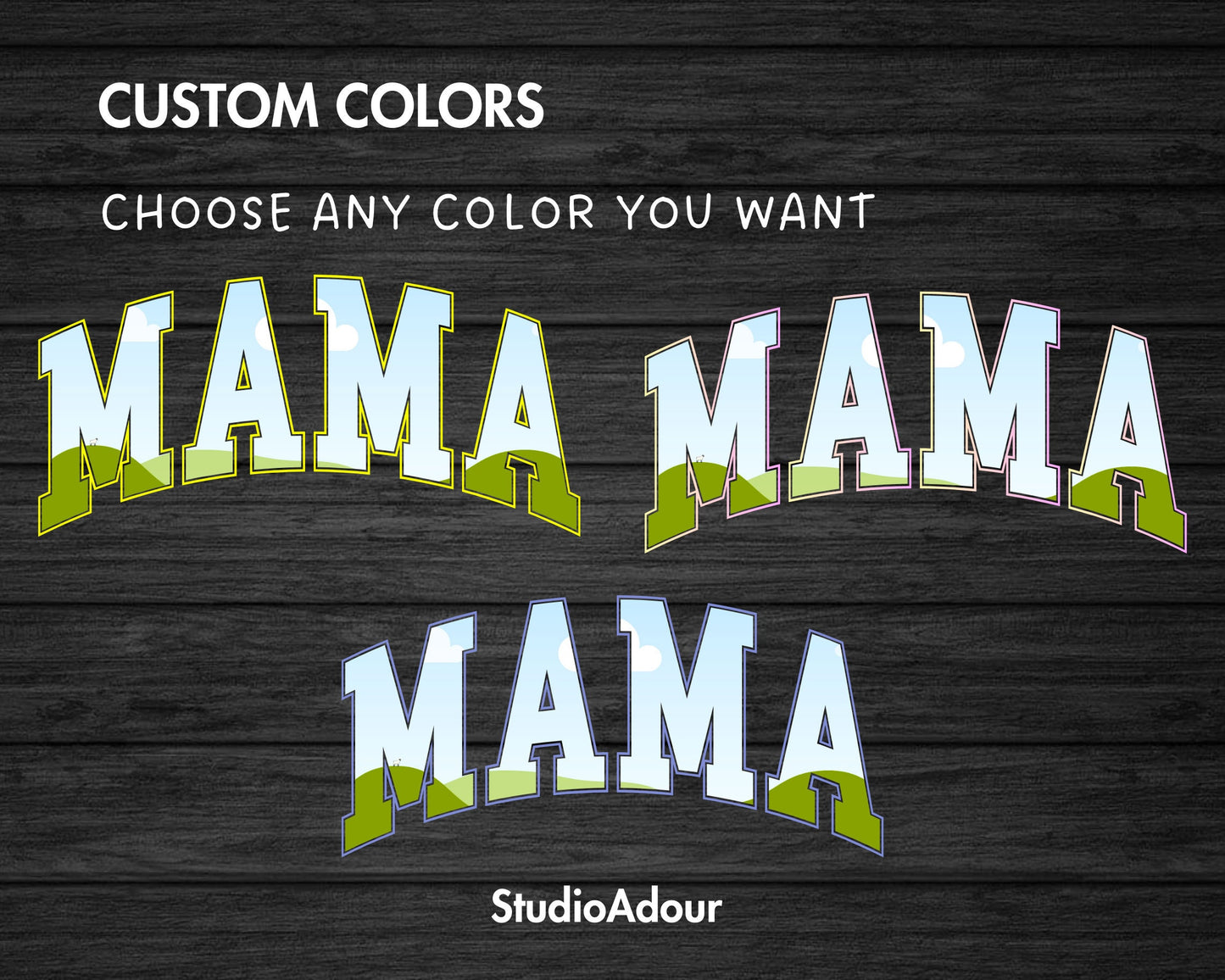 Design Your Own Mama Canva Frame, Editable Mama Canva Template, Drag and Drop, Sublimation Design, Mother's Day, Mama Varsity, Sport College