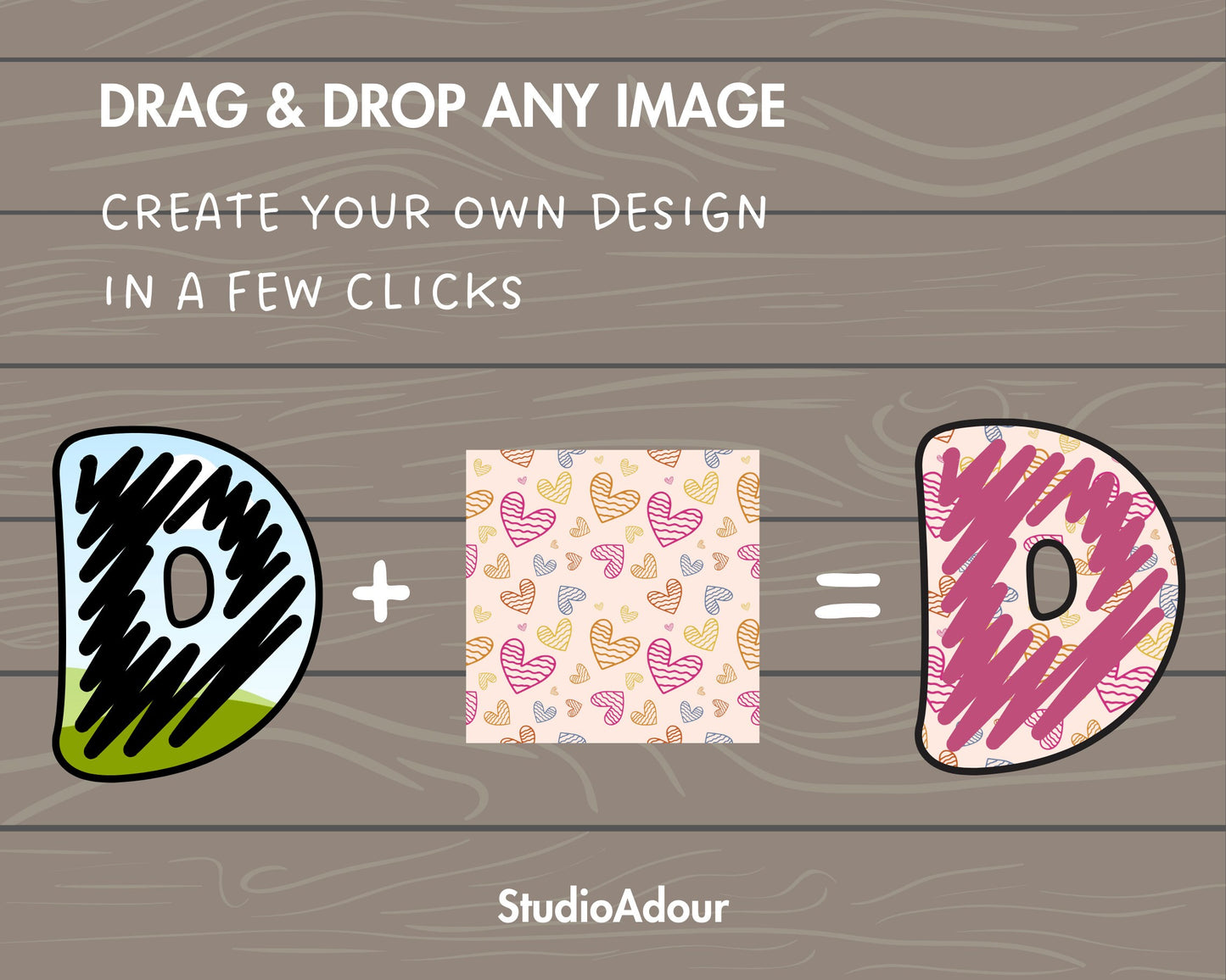 Design Your Own Scribble Letters on Canva, Doodle Alphabet Canva Template, Easy Drag and Drop, Editable Hand-Drawn Letters & Numbers, PNG