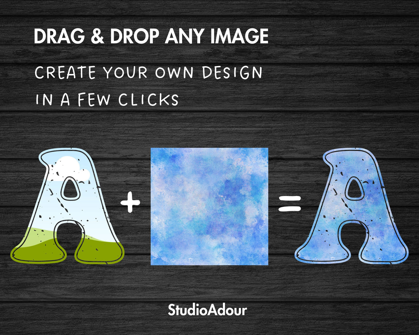 Design Your Own Groovy Distressed Alphabet on Canva, Retro Canva letters, Drag and Drop, Editable Canva Letters & Numbers, Grunge Alphabet