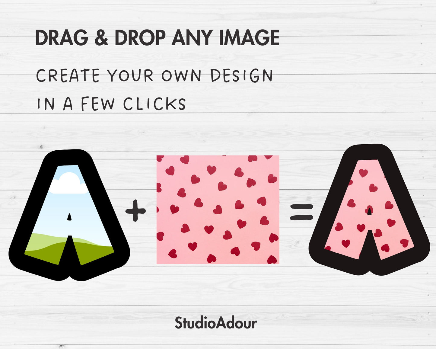 Design Your Own Uppercase Letters & Numbers Canva Frames, Doodle Alphabet Canva Template, Easy Drag and Drop, Sublimation Design Letters PNG