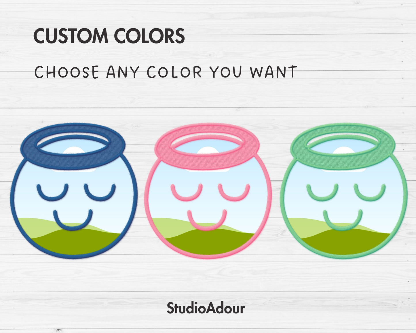 Design Your Own Faux Embroidery Faces, Digital Stitch Emotion Faces, Funny Faces Applique, Canva Frames, Faces Patch, Drag and Drop PNG