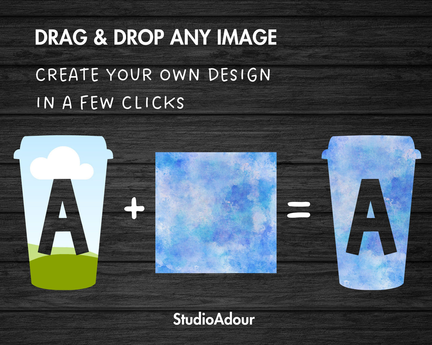 Design Your Own Coffee Letters on Canva, To Go Coffee Cup Canva Alphabet, Easy Drag and Drop, Coffee Lover, Coffee Alphabet PNG, Sublimation