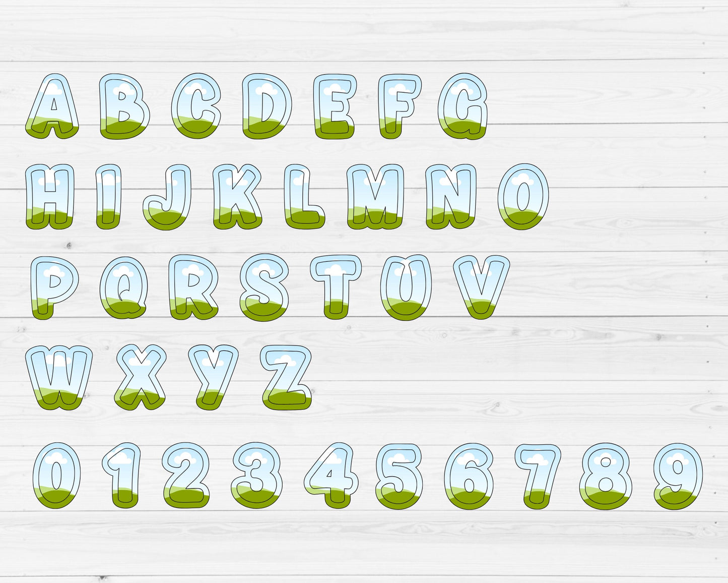Design Your Own Double Letters, Doodle Alphabet Canva Template, Drag and Drop, Canva Frames, Canva Letters & Numbers PNG, Sublimation Design