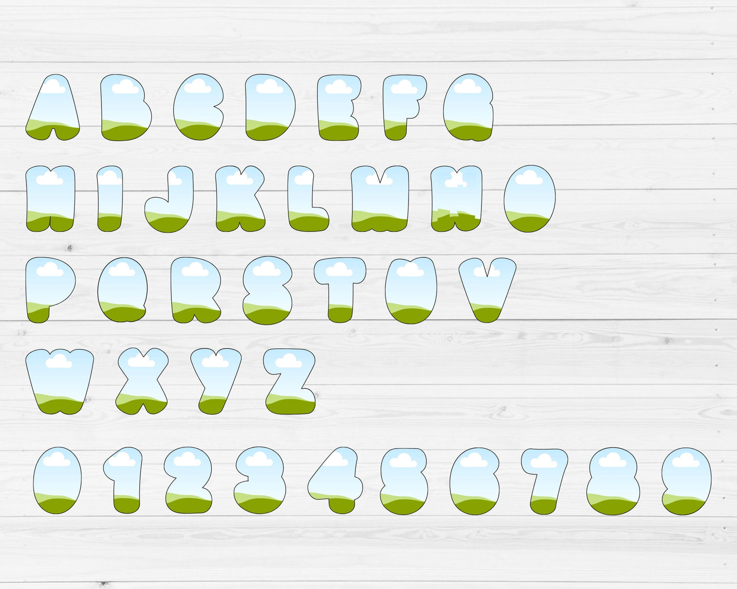 Design Your Own Double Letters, Doodle Alphabet Canva Template, Drag and Drop, Canva Frames, Canva Letters & Numbers PNG, Sublimation Design