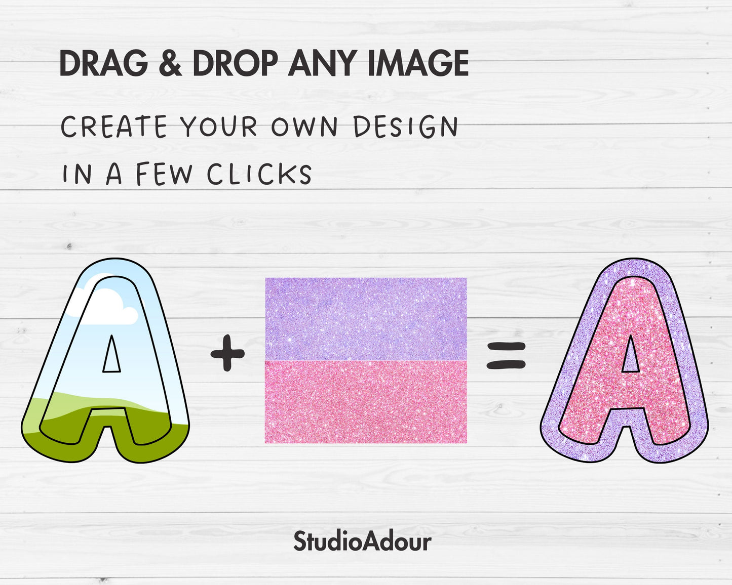 Design Your Own Double Letters, Doodle Alphabet Canva Template, Drag and Drop, Canva Frames, Canva Letters & Numbers PNG, Sublimation Design