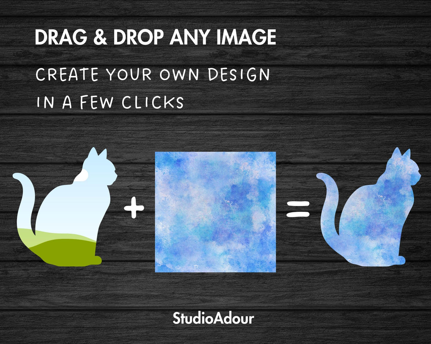 Design Your Own Cat Canva Frames, Cat Lover Canva Templates, Drag and Drop Photo, Canva Frames Bundle, Editable Cat Silouhette, Cat Clipart