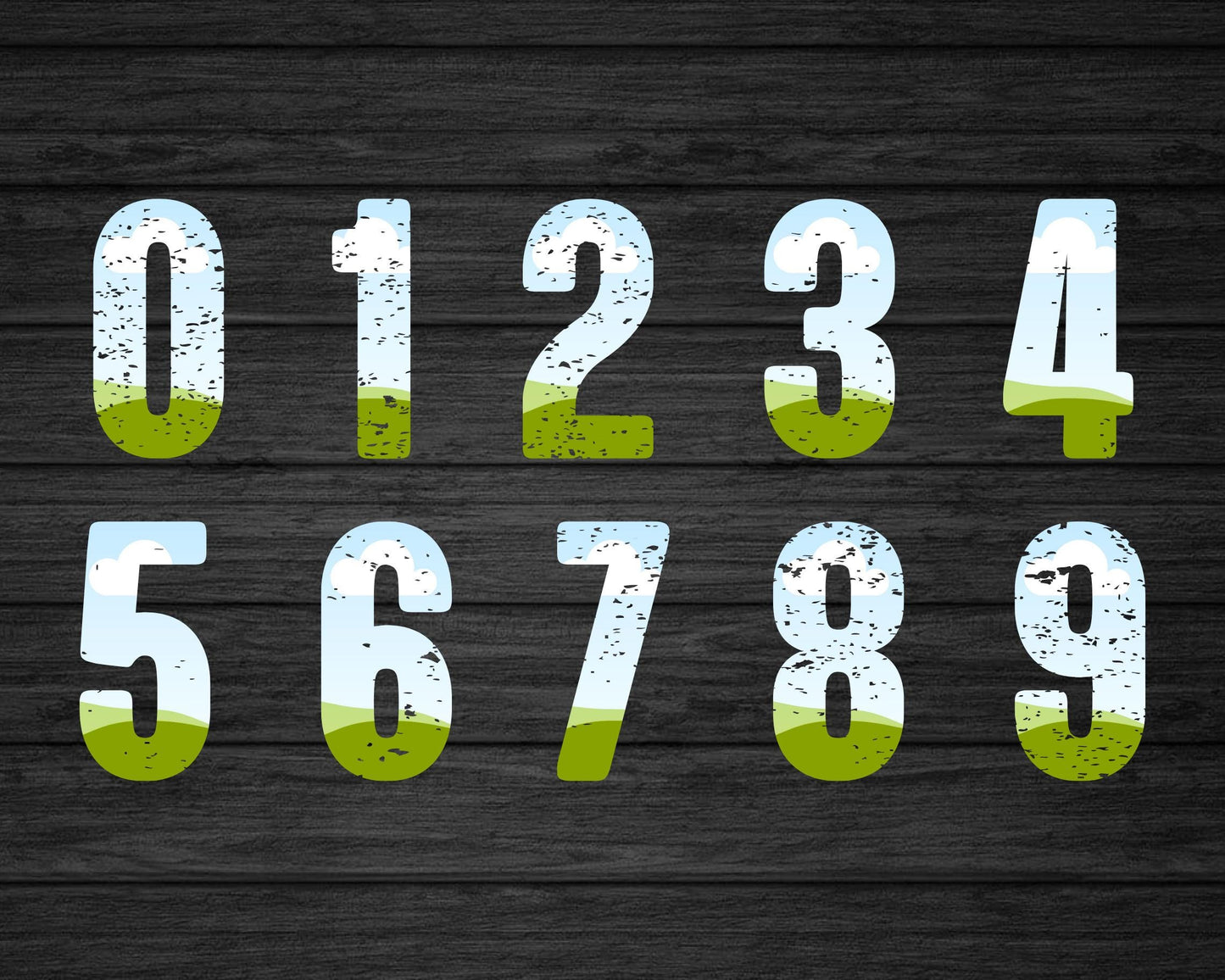 Design Your Own Distressed Letters on Canva, Grunge Alphabet Canva Template, Drag and Drop, Canva Frames Bundle, Vintage Letters and Numbers