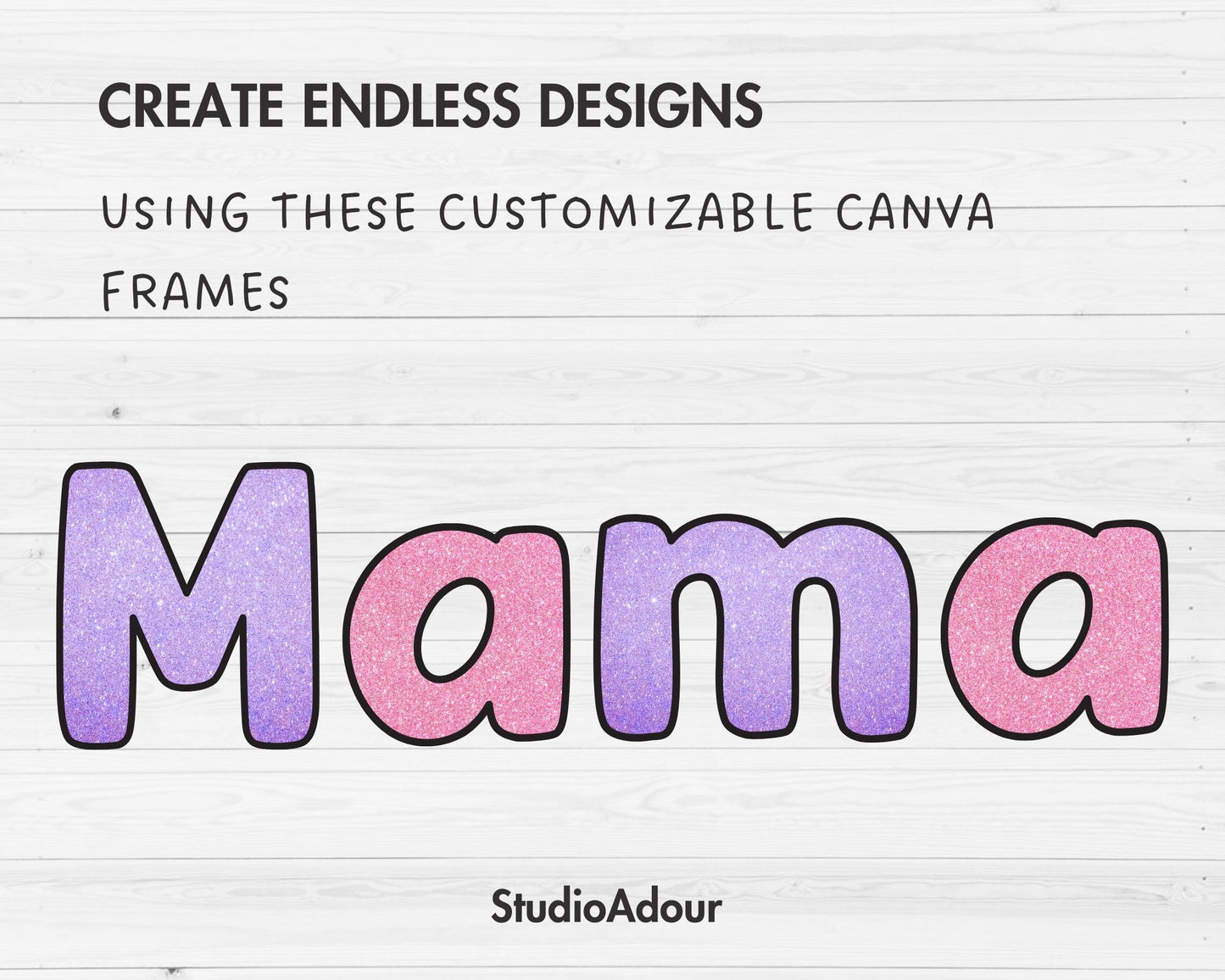 Design Your Own Doodle Letters on Canva, Doodle Alphabet Canva Template, Drag and Drop, Uppercase & Lowercase Canva Alphabet, Letters PNG