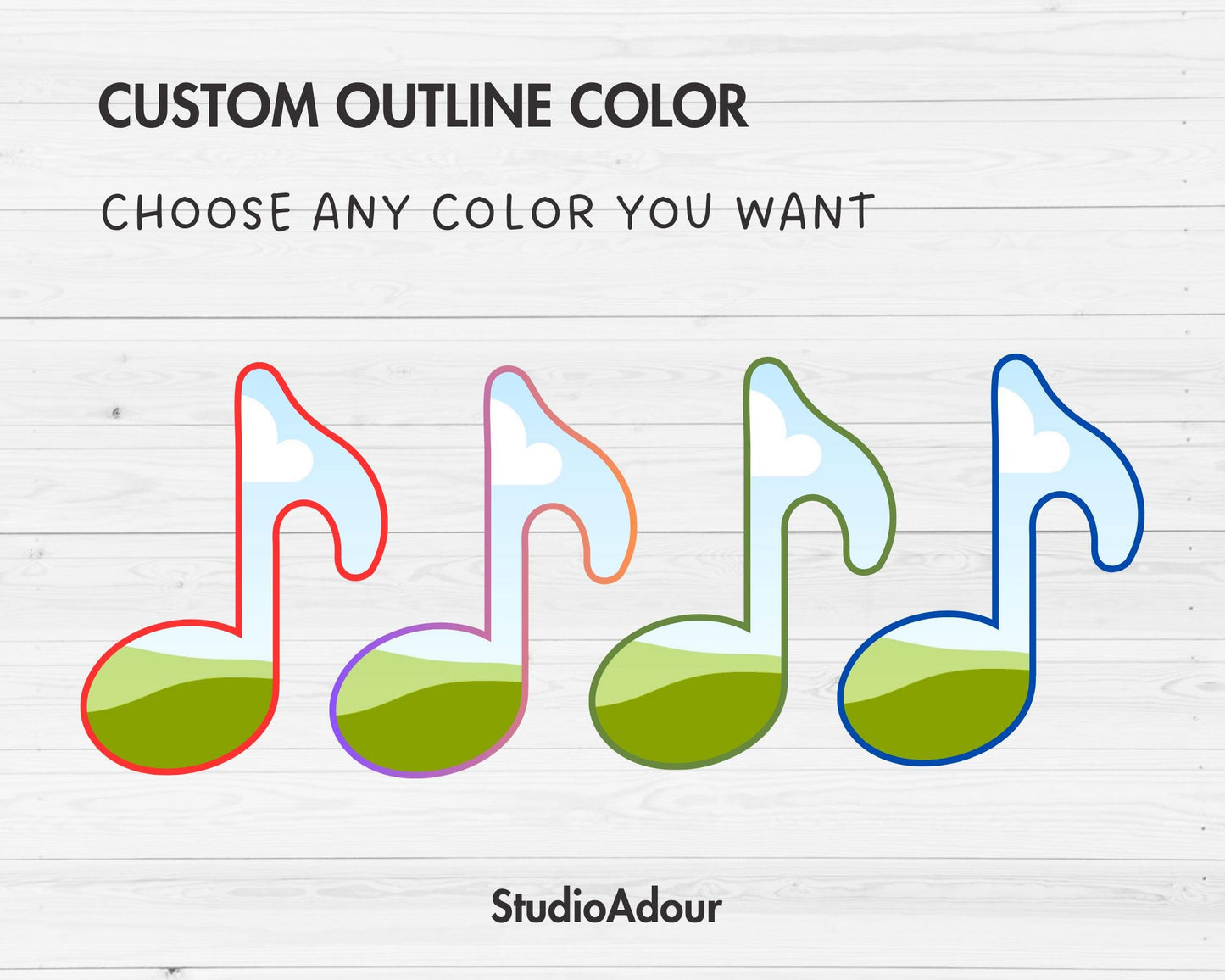 Design Your Own Music Notes Canva Frame, Editable Music Symbol Canva Template, Drag and Drop, Sublimation Design, Music Lover, Music Clipart