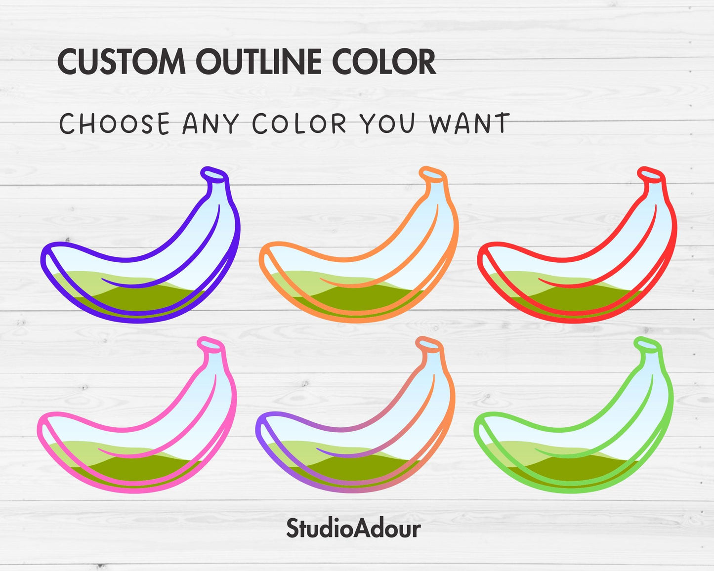 Design Your Own Fruits Canva Frames, Tropical Fruit Canva Templates, Drag and Drop, Editable Canva Frames Bundle, Pineapple Lemon Apple Pear