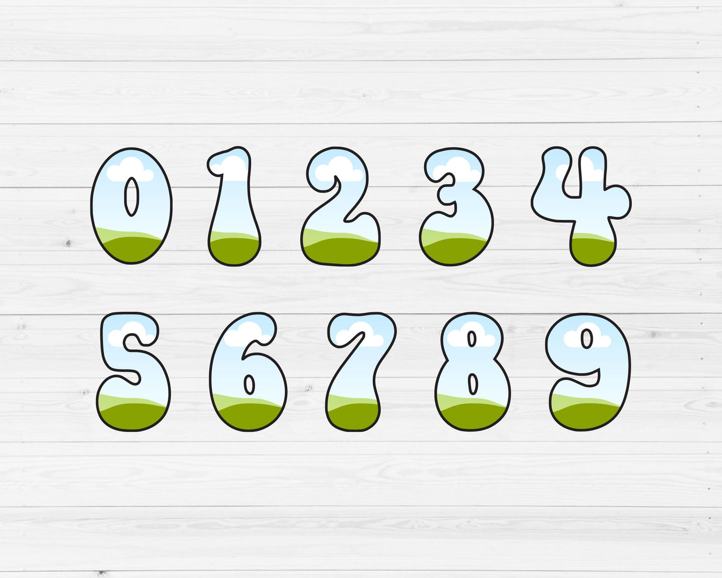 Design Your Own Groovy Alphabet on Canva, Retro Doodle Canva Letters, Drag and Drop, Editable Canva Letters & Numbers, Funky Alphabet