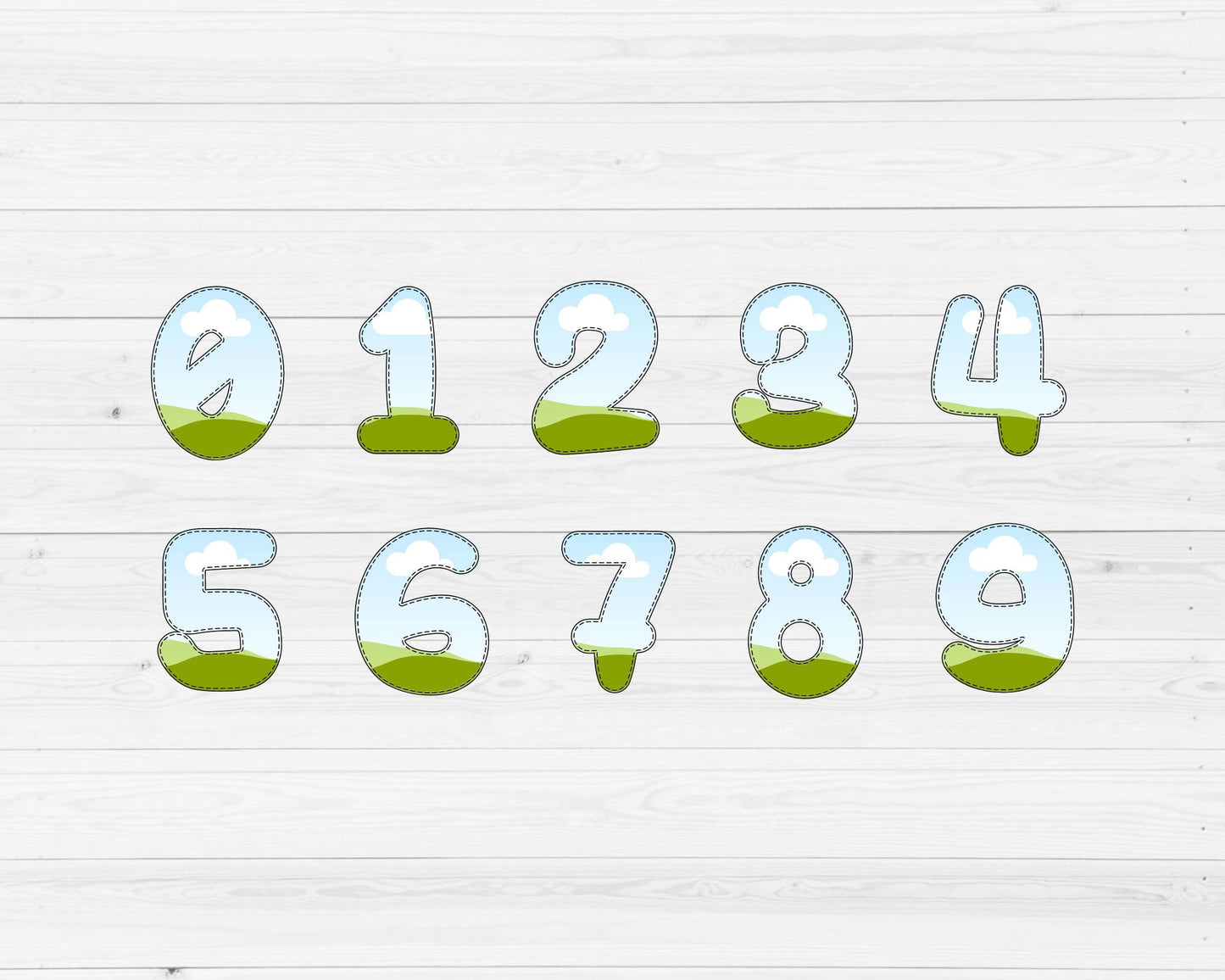 Design Your Own Stitch Letters & Numbers on Canva, Doodle Letters, Digital Stitch Letters, Drag and Drop, Canva Template, Editable Letters