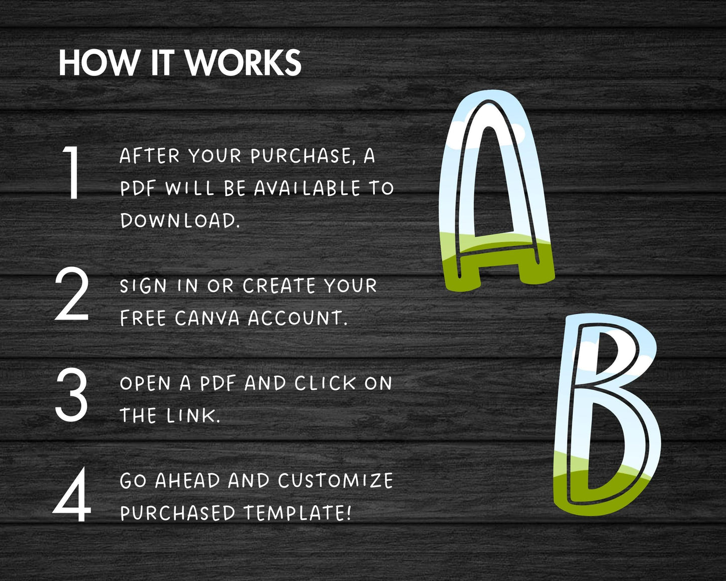 Design Your Own Doodle Letters on Canva, Doodle Alphabet Canva Template, Drag and Drop, Editable Canva Alphabet, Canva Frames Bundle
