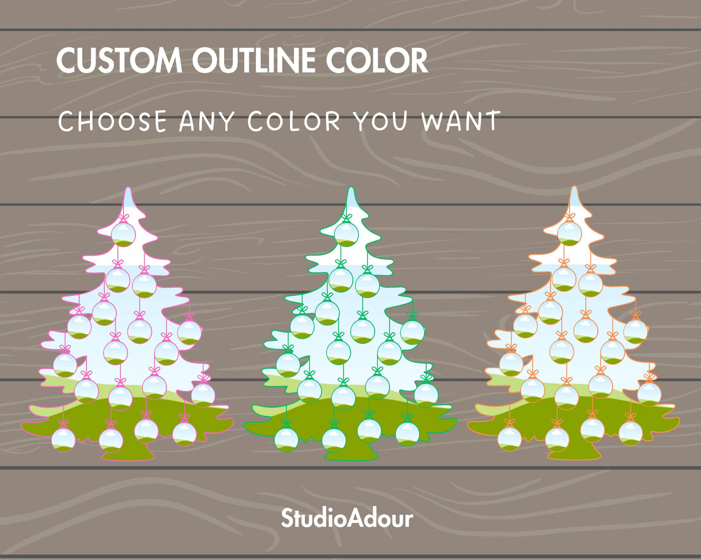 Design Your Own Christmas Tree Photo Collage in Canva, Editable Xmas Collage Canva Template, Easy Drag and Drop Photo, Family Tree Collage