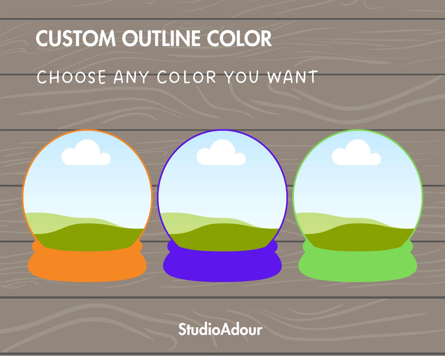 Design Your Own Snow Globe Canva Frames, Crystal Ball Photo Canva Template, Easy Drag and Drop, Winter Snow Globe, Festive Snowdome Bow