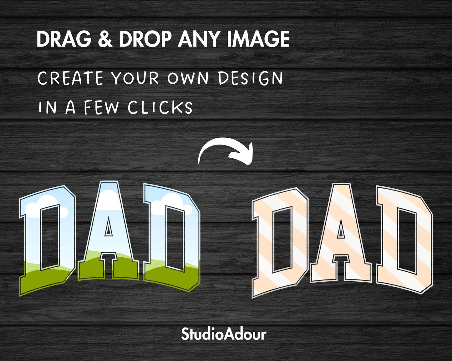 Design Your Own Dad Canva Frame, Editable Dad Canva Template, Drag and Drop, Sublimation Design, Father's Day, Dad Varsity, Sport College