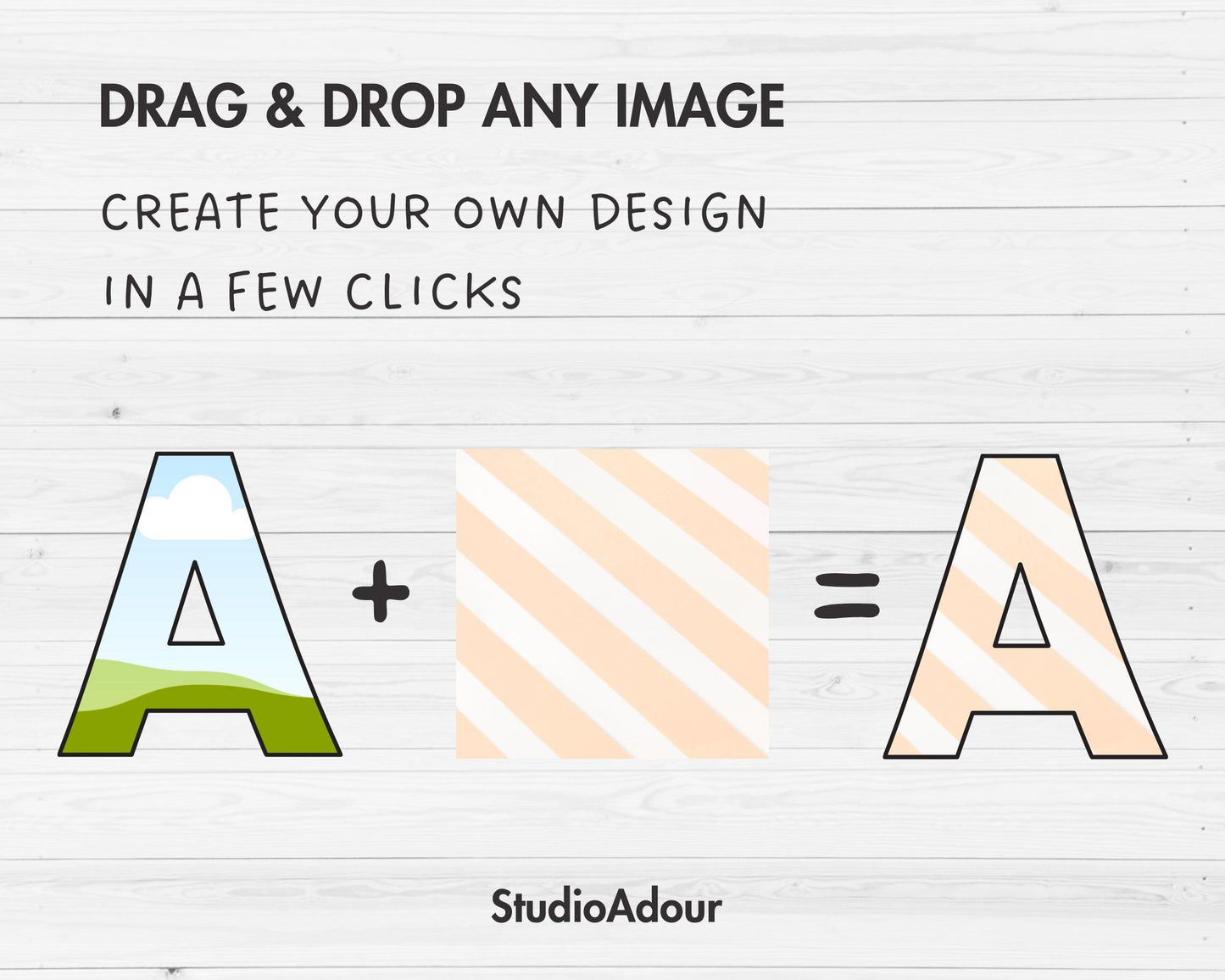 Doodle Letters Canva, Doodle Alphabet Canva Template, Drag & Drop, Editable Canva Font, Canva Frames Bundle, Letter PNG, Blank Letters #102