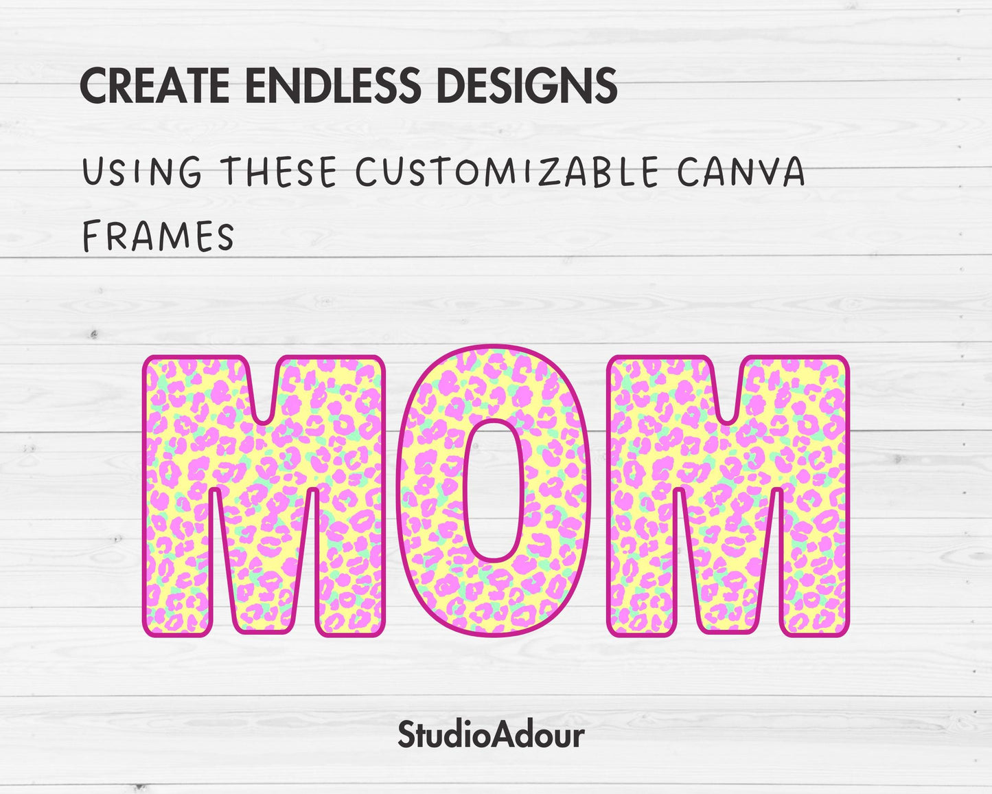 Design Your Own Doodle Letters on Canva, Doodle Alphabet Canva Template, Drag and Drop, Editable Uppercase Letters & Numbers, Letters PNG